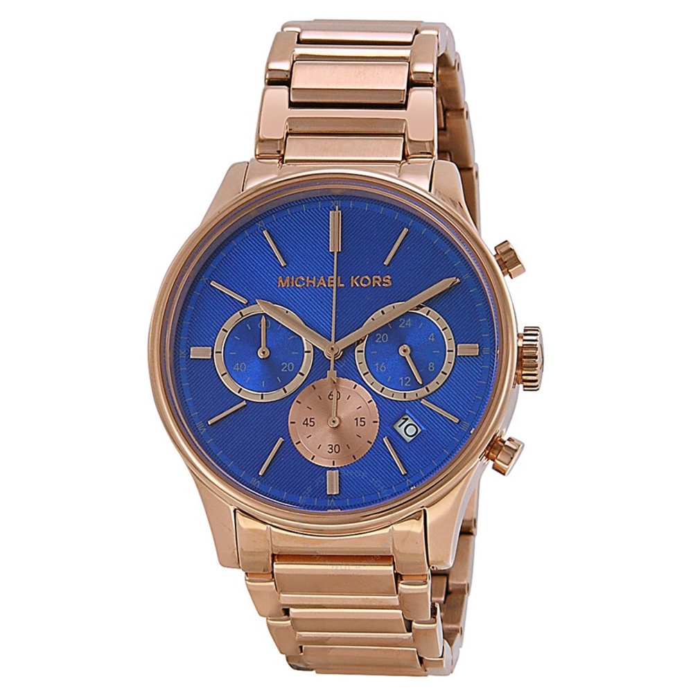 Michael Kora Bailey blue watch